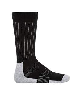 Chaussettes d'hiver de haute qualité OEM, chaussettes en laine durables pour l'extérieur extrême, très respirantes, chauffe-hiver naturel de haute qualité, noir - Product Image 3
