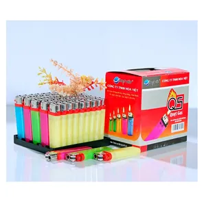 Vietnam Brand Flint Lighter Optional Q5 Lighter Disposable lighter Box Packaging High Quality Wholesale