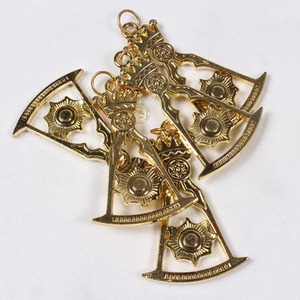 เครื่องราชกกุธภัณฑ์เครื่องราชกกุธภัณฑ์อัญมณีเครื่องราชกกุธภัณฑ์แบบทำมือสัญลักษณ์บุคลิกภาพ - Product Image 3