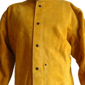 Résistance à la chaleur meilleure qualité veste de soudage prix de gros confortable anti-coupure anti-chimique dernière arrivée veste de soudage - Product Image 6