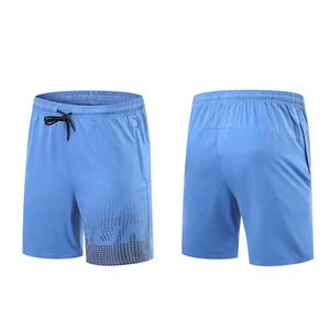 Pantalon short respirant de couleur unie à séchage rapide grande taille Marathon Track taille élastique Gym wear Summer Fitness New European Style - Product Image 3