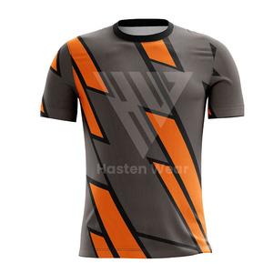 Tenue de football d'équipe fabriquée en usine, uniforme de football de haute qualité 100% polyester, séchage rapide, respirant, manches courtes - Product Image 3