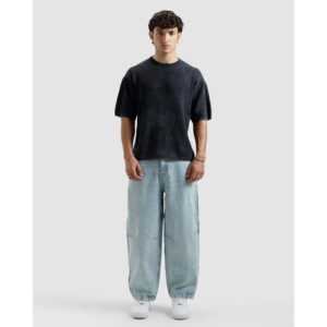 เสื้อยืดทรงสลิมฟิตแบบพื้นฐาน ผ้าถักเนื้อหนา พิมพ์ลายสกรีน ดีไซน์เนอร์ เสื้อยืดโอเวอร์ไซส์ สีพื้น - Product Image 3