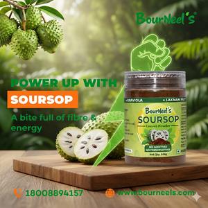 Poudre de feuilles de corossol en vrac Sans conservateurs Graviola Laxman Phal Naturel séché au soleil séché frais - Product Image 4