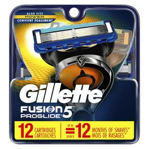 Gillette Fusion Proglide Power recarga cartuchos de cuchillas de afeitar - Product Image 4