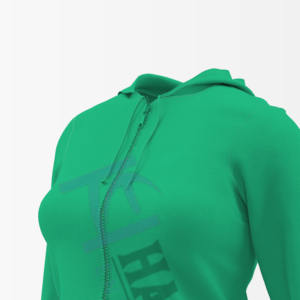 2025 OEM Service femmes portant des sweats à capuche à fermeture éclair complète décontracté chaud approprié logo régulier impression blanc sweats à capuche pour femmes - Product Image 3