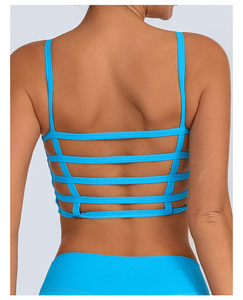 Diseño único Mujeres Belleza Espalda Tallas grandes Sujetadores de fitness Tirantes Espalda abierta Deportes Sujetador de yoga - Product Image 4