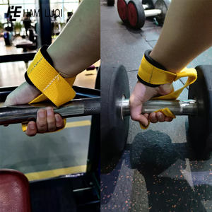 Wholesale Wrist Protection Bodybuilding Training <b>Gym</b> <b>Weight</b> Lifting Straps Hot Sale - Product Image 4