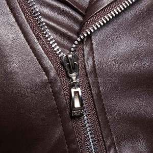 แจ็กเก็ตหนังแฟชั่นสำหรับผู้ชาย, แจ็กเก็ตหนังแฟชั่นฤดูหนาวสไตล์โมเดิร์นลำลองบุนุ่มสบาย - Product Image 3