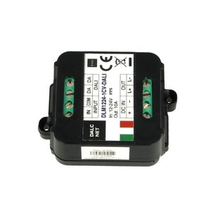 Dalcnet DLM1224-1CV-DALI Led Dimmer Bus DALI 12V 24V 10A pulsante N.O. 0/1-potenziometro 10V-unità di illuminazione/controllo e - Product Image 5