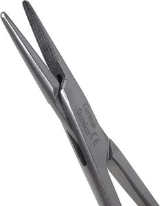 Porte-aiguilles Mayo Hegar en gros, pointes en carbure de tungstène TC, instrument chirurgical manuel, manche doré pour la suture, acier inoxydable - Product Image 2