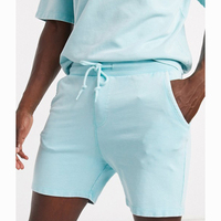 Ensemble décontracté d'été pour homme, t-shirt à manches courtes et short, respirant, 100% coton, confortable