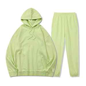 Conjunto de ropa de lujo de marca de diseñador de alta calidad 2025, pantalón informal Unisex, Sudadera con capucha, chándales deportivos de algodón personalizados para hombres - Product Image 3