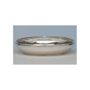 Tazón de Metal de forma redonda de acero inoxidable grabado a mano, vajilla y artículos de servicio para restaurante de Hotel en casa - Product Image 4