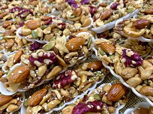 Pastel de barco de nueces de ALTA CALIDAD horneado con nueces mixtas anacardos almendras Ideal para caja de regalo corporativa Hotel Cafe Menu Presentación - Product Image 4
