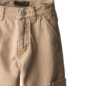 Pantalones Vaqueros para Niños con Presillas para Cinturón, Corte Casual y Cómodo, Diseño Inspirado en Tendencias, Bolsillos Laterales Funcionales, Impresión Personalizada - Product Image 3