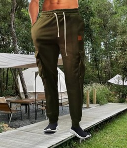 100% Cotton Wholesale <b>Men</b> <b>Trousers</b> Stylish Design <b>Lightweight</b> <b>Men's</b> Pants Top Quality Casual Breathable Cargo Jogger - Product Image 5