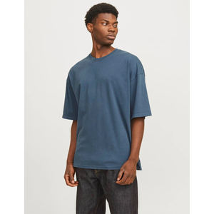 T-shirt pour homme, logo personnalisé, en vrac, uni, 100% coton, de haute qualité, respirant, vêtements de sport de fitness, style streetwear, tee-shirt d'été, OEM - Product Image 5