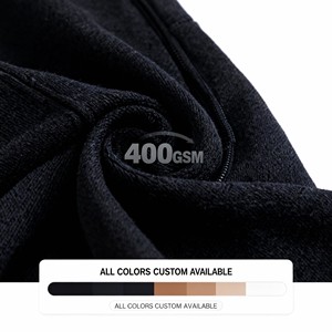 ชุดวอร์มฤดูหนาวคุณภาพสูงสำหรับทุกเพศ |   ชุดกีฬาลำลองผ้าฝ้ายแท้ 100% ระบายอากาศได้ดี เสื้อฮู้ดและกางเกงขายาว |   ปรับแต่งได้ - Product Image 6