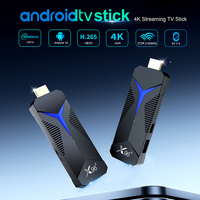 Nouvelle conception Mini TV Stick pour S600 Quad Core 2 Go 16 Go Double WiFi 4K Android 14 TV Dongle Garantie 1 an pour jouer à des jeux