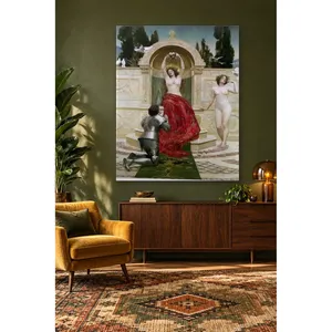Fida John Collier Tannhuser dans le tableau imprimé sur toile de Venusberg - Product Image 2