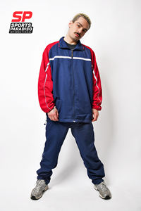 Personalizado al por mayor de nailon ligero chándal y cortavientos de lona impermeable Conjunto de jogging chándal con cremallera - Product Image 4