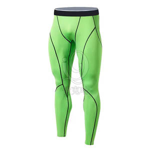 2025 Offre Spéciale pantalons de Compression pour hommes vêtements de Fitness pantalons de Compression pour hommes pantalons de Compression pour hommes lavés - Product Image 3