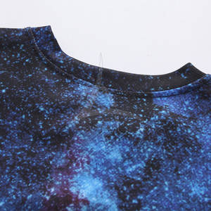 Camiseta de algodón/poliéster transpirable ecológica para hombre, con diseño personalizable y cuello redondo, superventas - Product Image 4