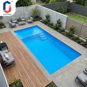Grande piscine préfabriquée enterrée de 40 pieds sur 20 pieds avec équipement de filtration et pompe, piscine extérieure - Product Image 3
