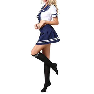 Uniformes de cheerleading en polyester, imprimés par transfert thermique, techniques de strass et de perles, costumes de cheerleading pour filles, options de logo personnalisé - Product Image 5