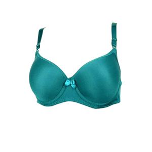 Reggiseno imbottito con ferretto-verde - Product Image 2