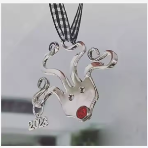 Adornos de estrellas colgantes superiores, adornos para decoración navideña y de fiesta, uso de la mejor calidad y adornos atractivos - Product Image 4