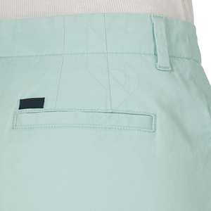 2025 haute qualité confortable respirant uni teint taille haute 100% coton jean Shorts pour femmes Pakistan fait contraste de couleur - Product Image 2