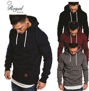 Sudadera con Capucha para Hombre, 100% Algodón, Corte Regular, Diseño Personalizado de Alta Calidad, Impresión Digital, Transpirable, Lisa, para Invierno - Product Image 1