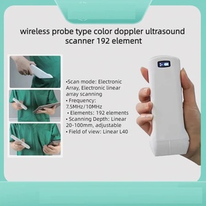 เครื่องสแกนอัลตราซาวด์สีแบบไร้สายชนิดหัวตรวจ 6 ลิตร รุ่นใหม่ 192 อีลิเมนต์ - Product Image 4