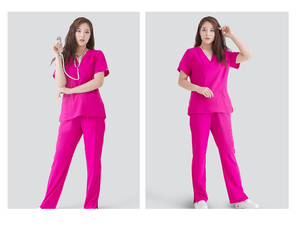 Tenues médicales en polyester 165 GSM, légères, uniformes d'hôpital pour le personnel infirmier, vêtements de travail quotidiens - Product Image 5