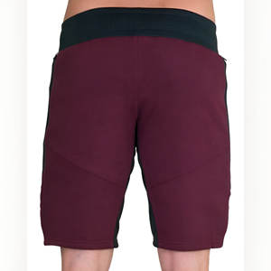 Custom Logo Printed <b>Men</b> Cotton Casual <b>Lounge</b> Fleece <b>Shorts</b> Zipper Pockets Jogger Athletic Workout Gym Sweat <b>Shorts</b> - Product Image 3