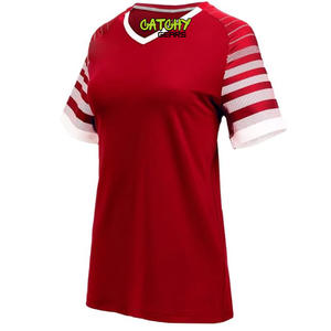 Maillot de volley-ball sans manches sur mesure de haute qualité Jersey de coton polyester à séchage rapide avec technique imprimée logo - Product Image 5