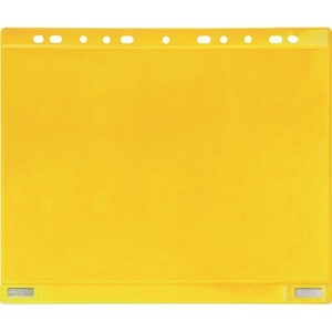 Magnetic Clear Pocket for DIN <b>A4</b> Format 265 X 315 Mm Yellow-TARIFOLD <b>File</b> <b>Folder</b> Accessories - Product Image 1