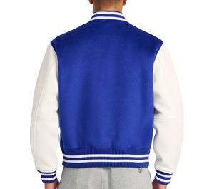 Veste universitaire en laine classique pour homme Veste de baseball de qualité supérieure avec manches en cuir - Product Image 3