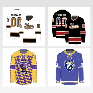 2024 Custom Camo Ice Hockey Stitched Jersey <b>Tackle</b> Twill Ice Hockey Jersey CustomMade Ice Hockey Jersey - Product Image 2