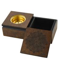 Quemador de Incienso Árabe de Madera de Sándalo, Incienso Tibetano Portátil de Primavera, Oud Árabe, Bukhoor, Mubkhar