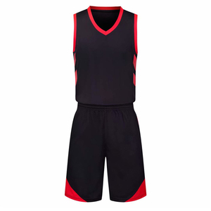 Ensembles de basket-ball pour hommes conception de logo personnalisé gratuit uniformes unis en gros-chemises et shorts de sublimation - Product Image 1