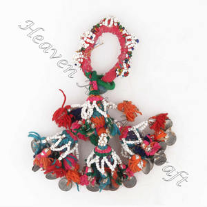 Bracelets Banjara à franges de Style ethnique, Bracelets gitans antiques - Product Image 1