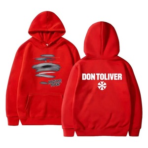 New Design 2026 Solid 100% Cotton Waterproof Knitted Oversized Pullover Hoodie <b>for</b> Men <b>Hip</b> Hop Fashion - Product Image 5