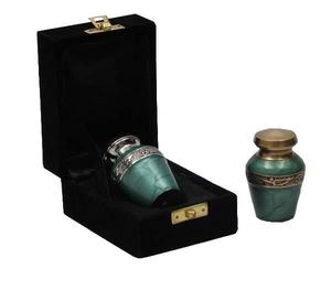 European Style Metal <b>Keepsake</b> <b>for</b> Baby's Cremation <b>Ashes</b> - Product Image 2