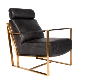 Chaise de canapé en métal fait à la main Table d'appoint en métal moderne avec console incrustée d'os maison salon meubles décoratifs application d'hôtel - Product Image 4