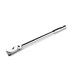 Taiwan Made 1/4" <b>3</b>/<b>8</b>" 1/2" Drive Flex-Head <b>Ratchet</b> Handle, 72-tooth - Product Image 4