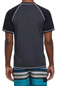 เสื้อซ้อมผื่นแขนครึ่งท่อนแบบรัดแน่นเสื้อฝึกซ้อม MMA No Gymwear BJJ - Product Image 4