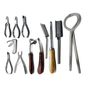 ชุดเครื่องมือช่างเกือกม้า |   ชุดเครื่องมือผ่าตัดสัตวแพทย์สำหรับม้า ทำจากสแตนเลส ปรับขนาดได้ ปลอดภัยสำหรับปศุสัตว์ - Product Image 1
